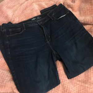 Old navy rock star high rise skinny jeans